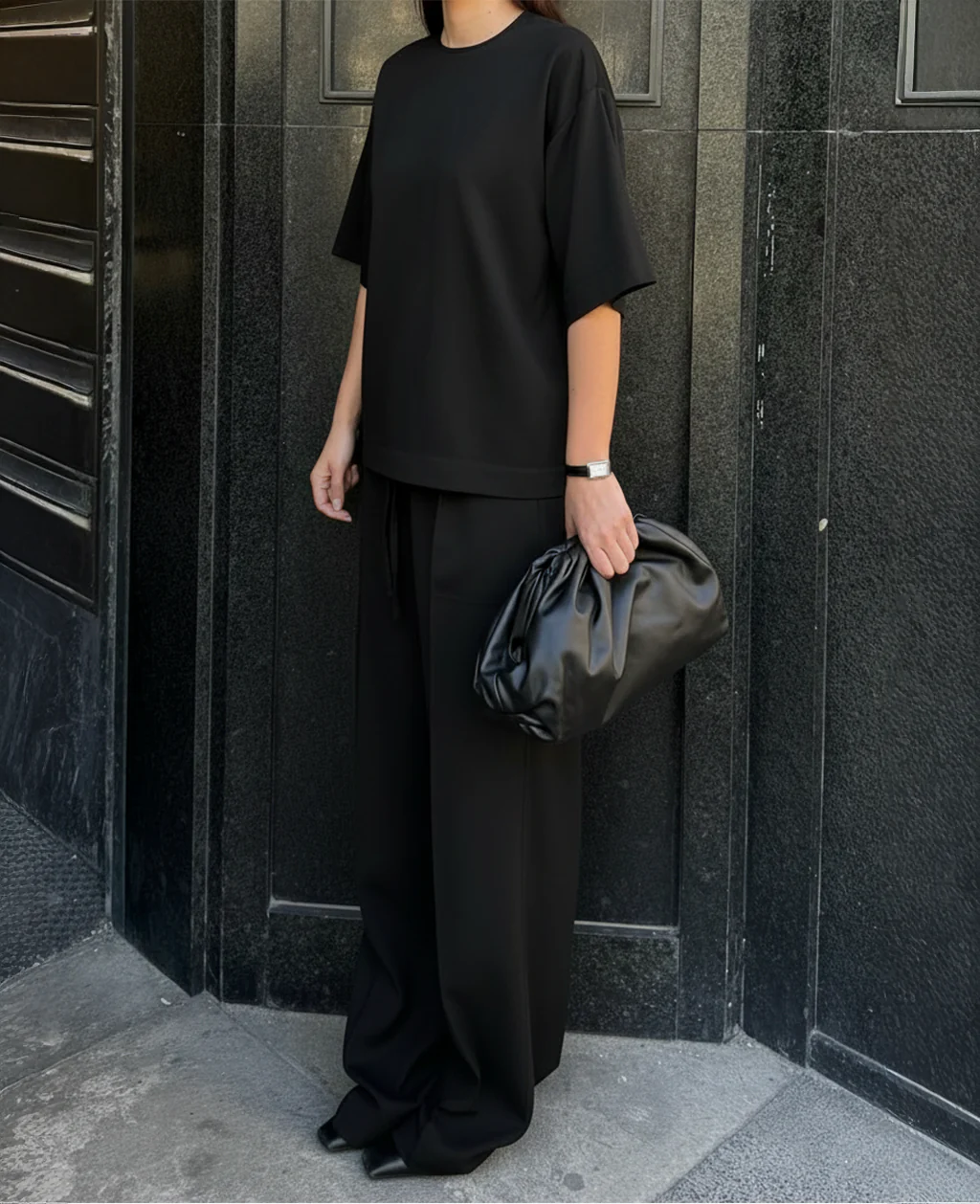 DEIA DRAWSTRING PANTS | black - Image 3