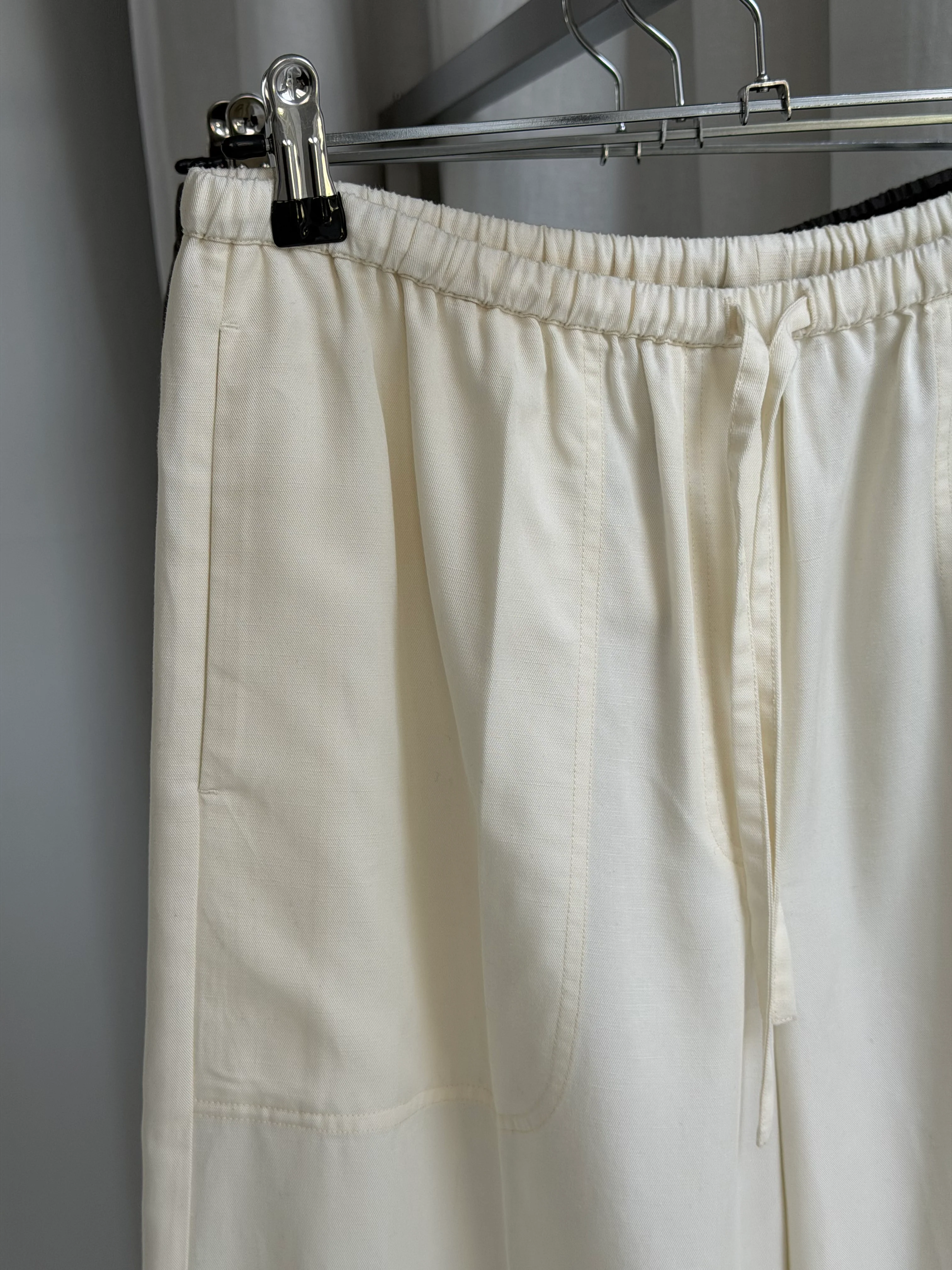 DEIA DRAWSTRING PANTS | dark grey - Image 5