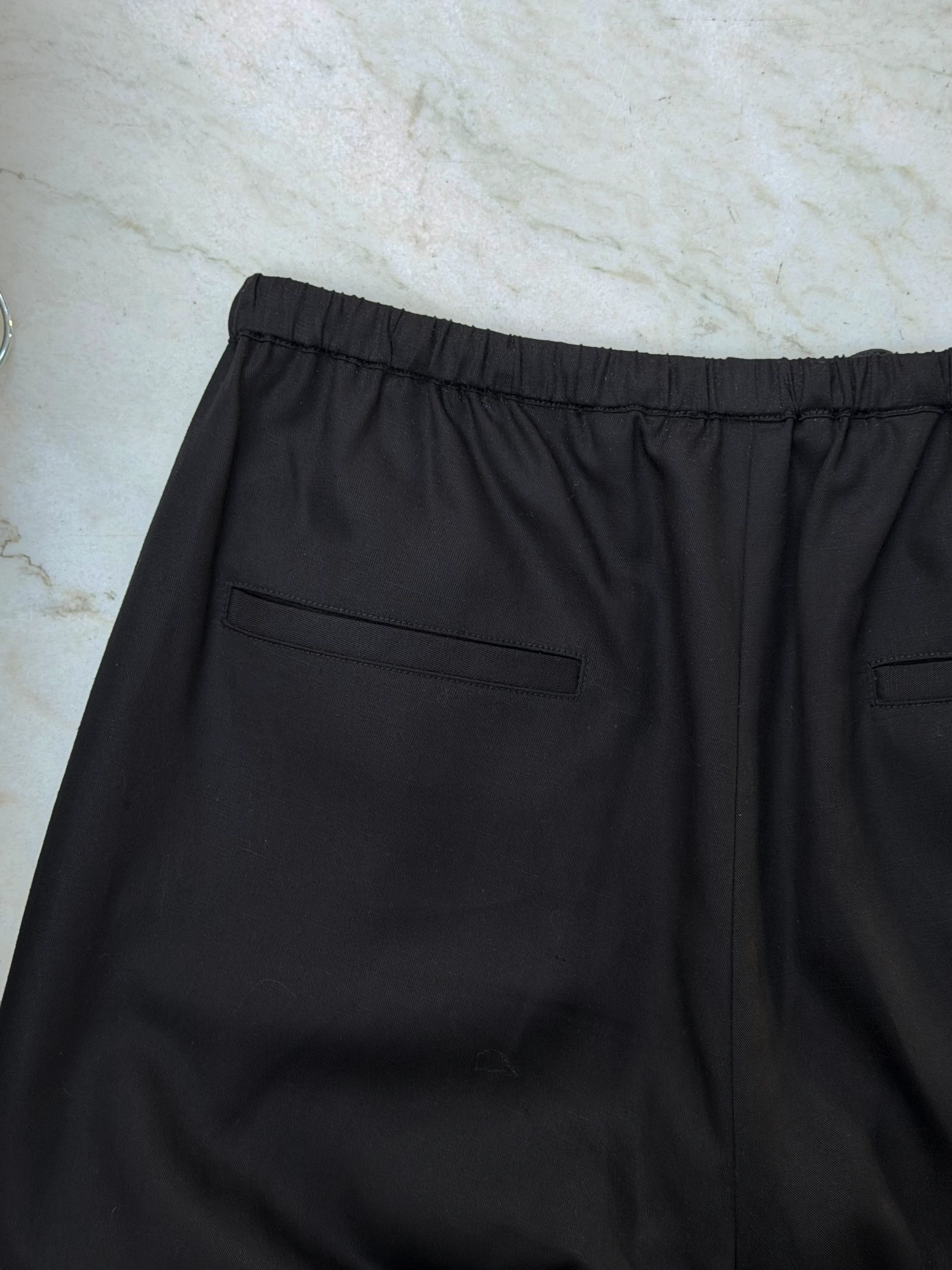 DEIA DRAWSTRING PANTS | dark grey - Image 8