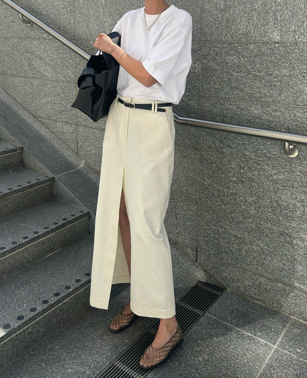 SONNY MAXI | twill milk