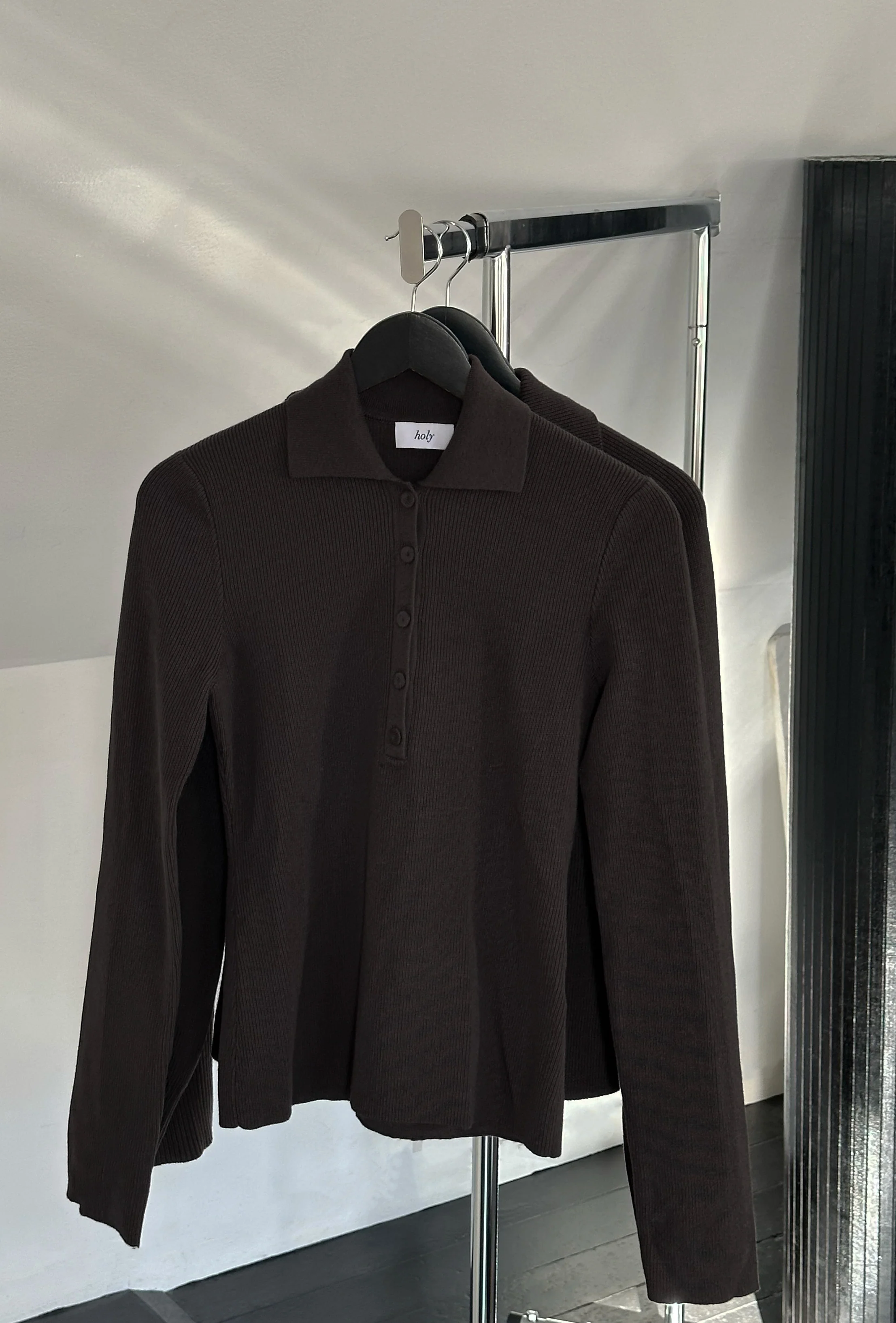 DREW POLO | dark brown - Image 7