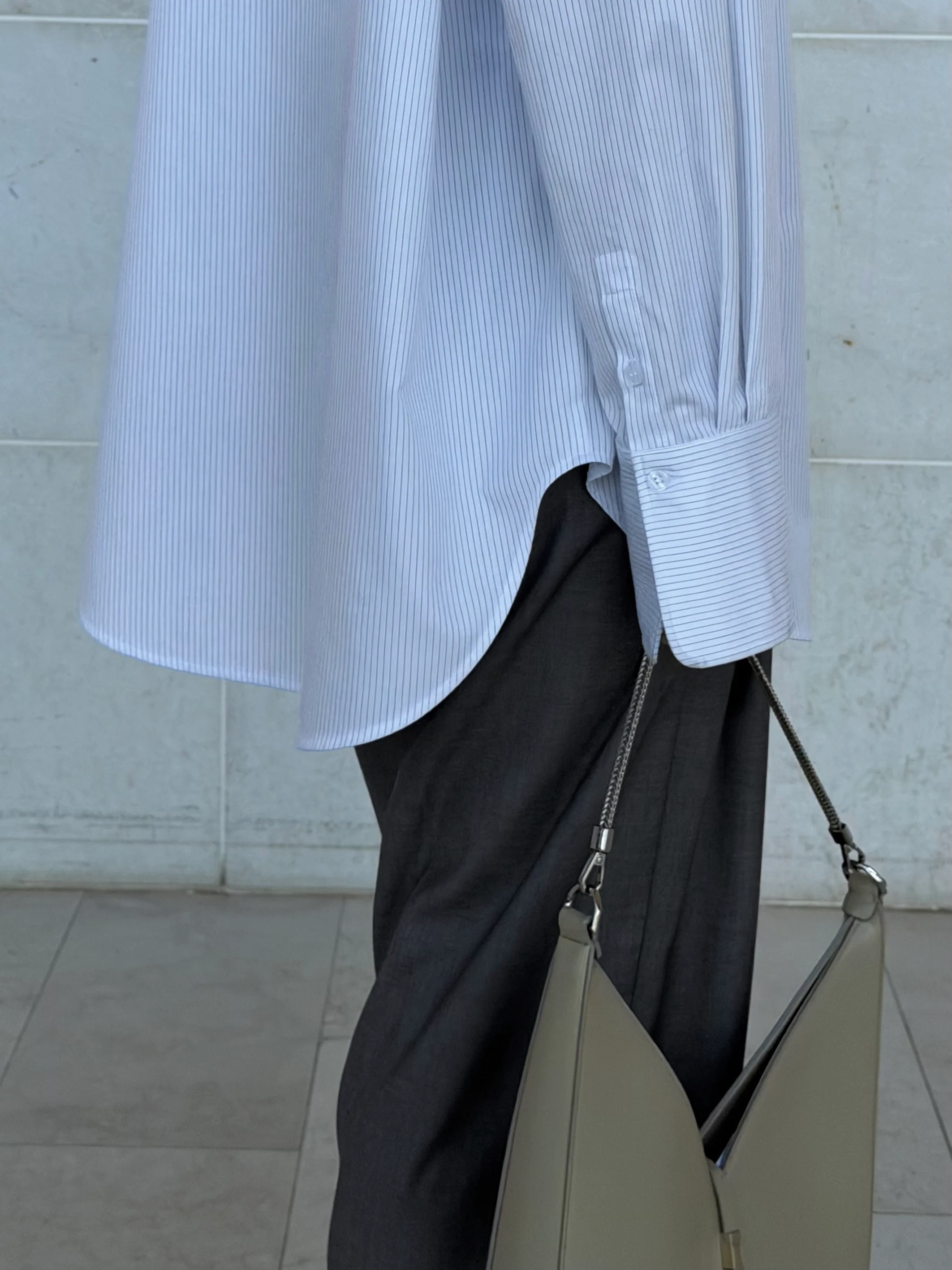 KAI SHIRT | blue stripe - Image 3