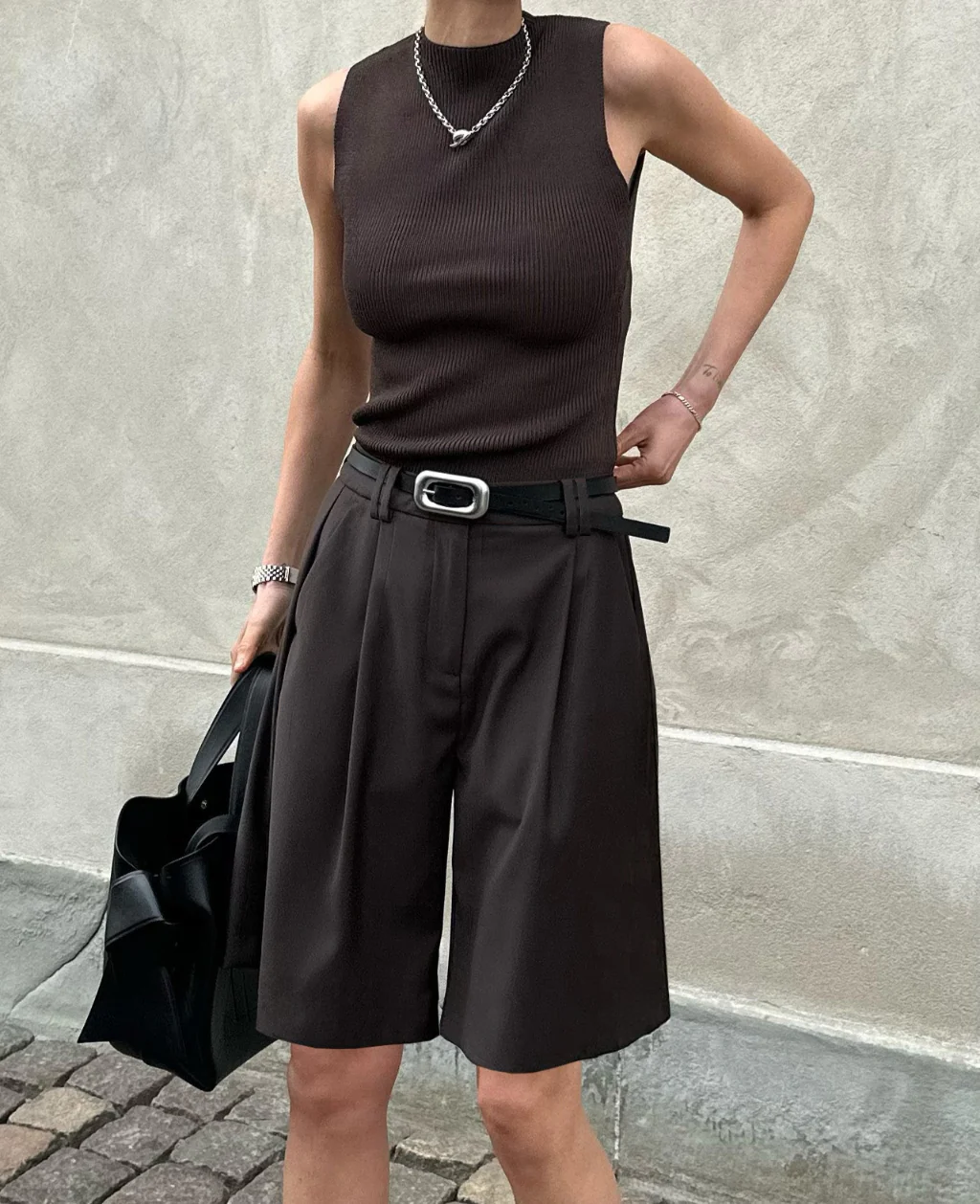 ROWE SHORTS | dark brown