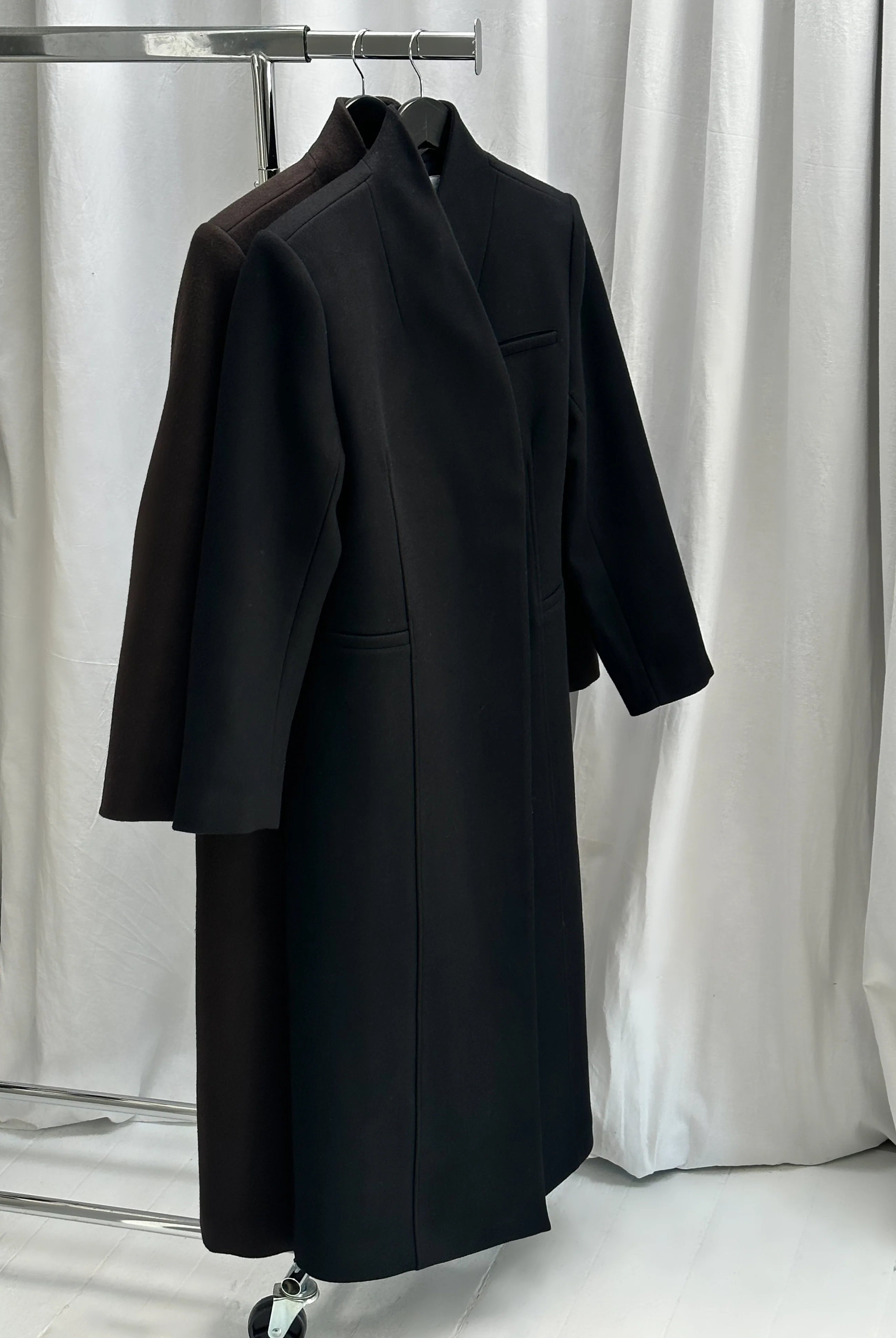 VALLI WOOL COAT | black - Image 7