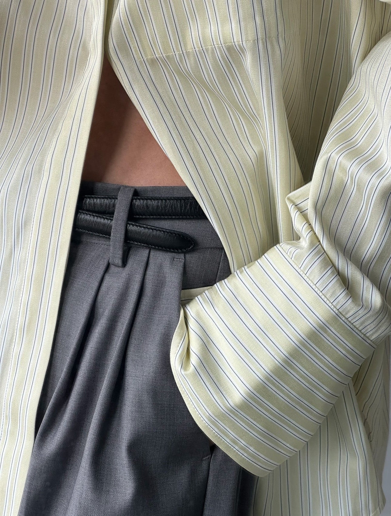 KAI SHIRT | yellow stripe - Image 4