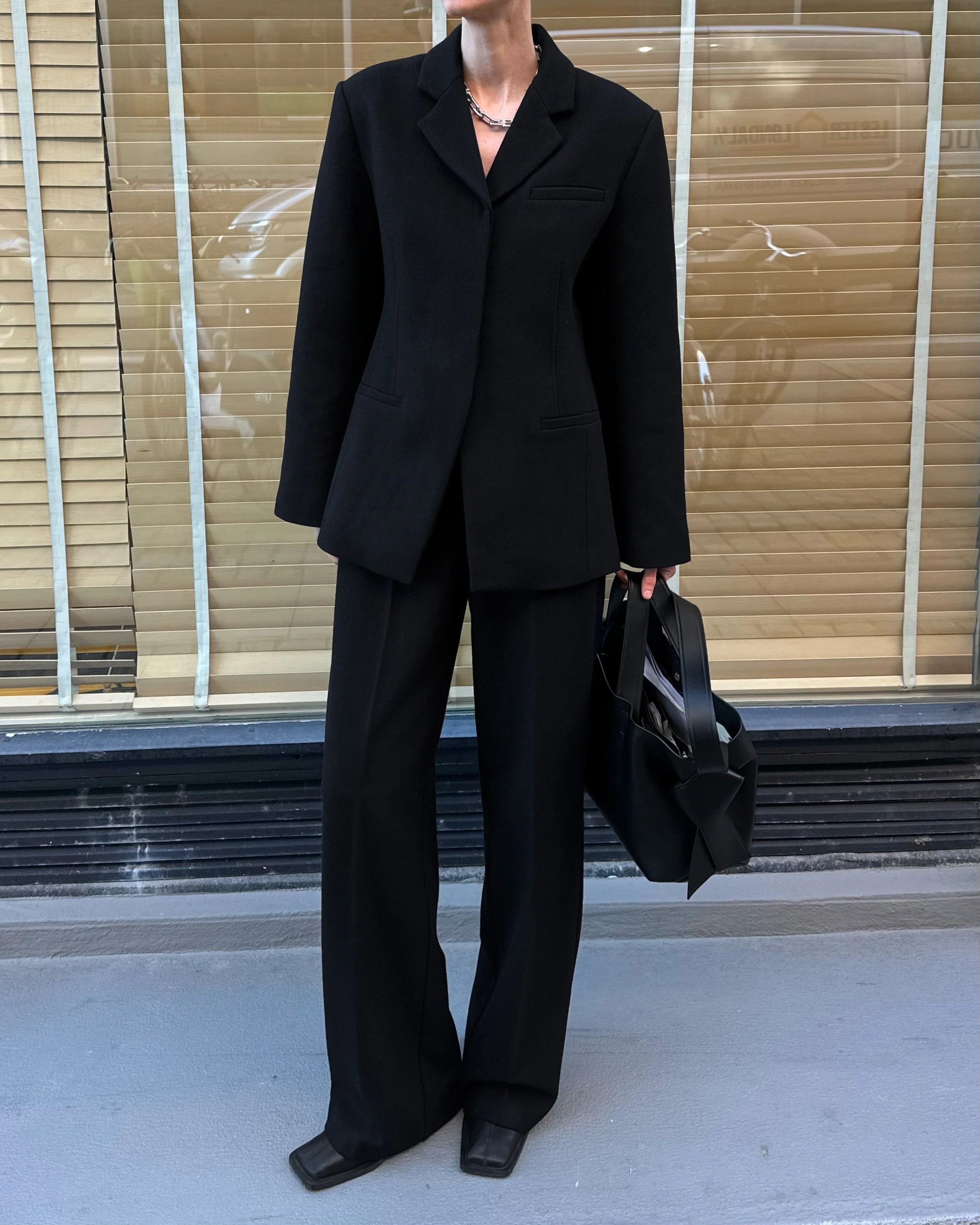 SUIT | wool black - Image 4
