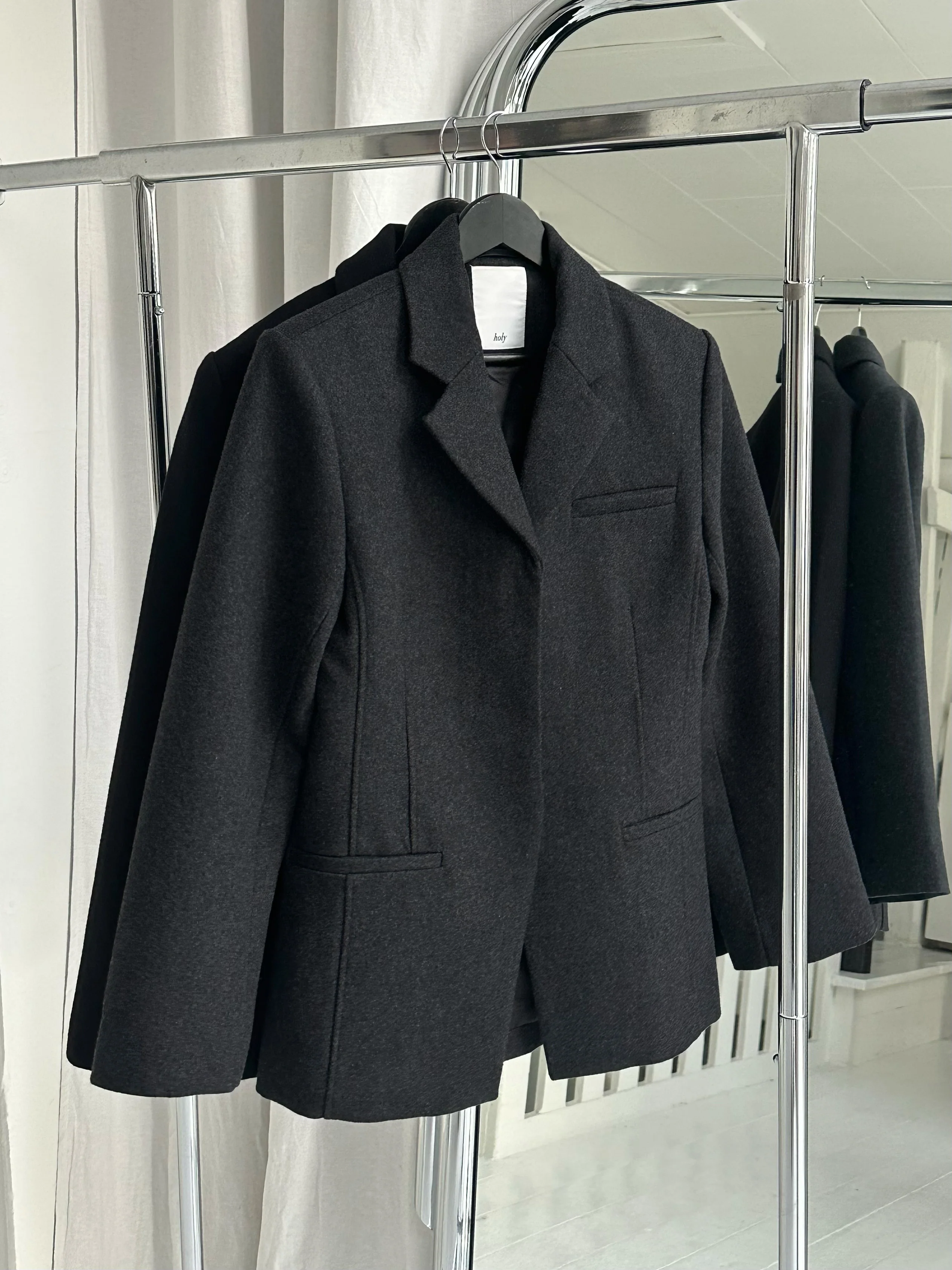 SUIT | wool black - Image 6