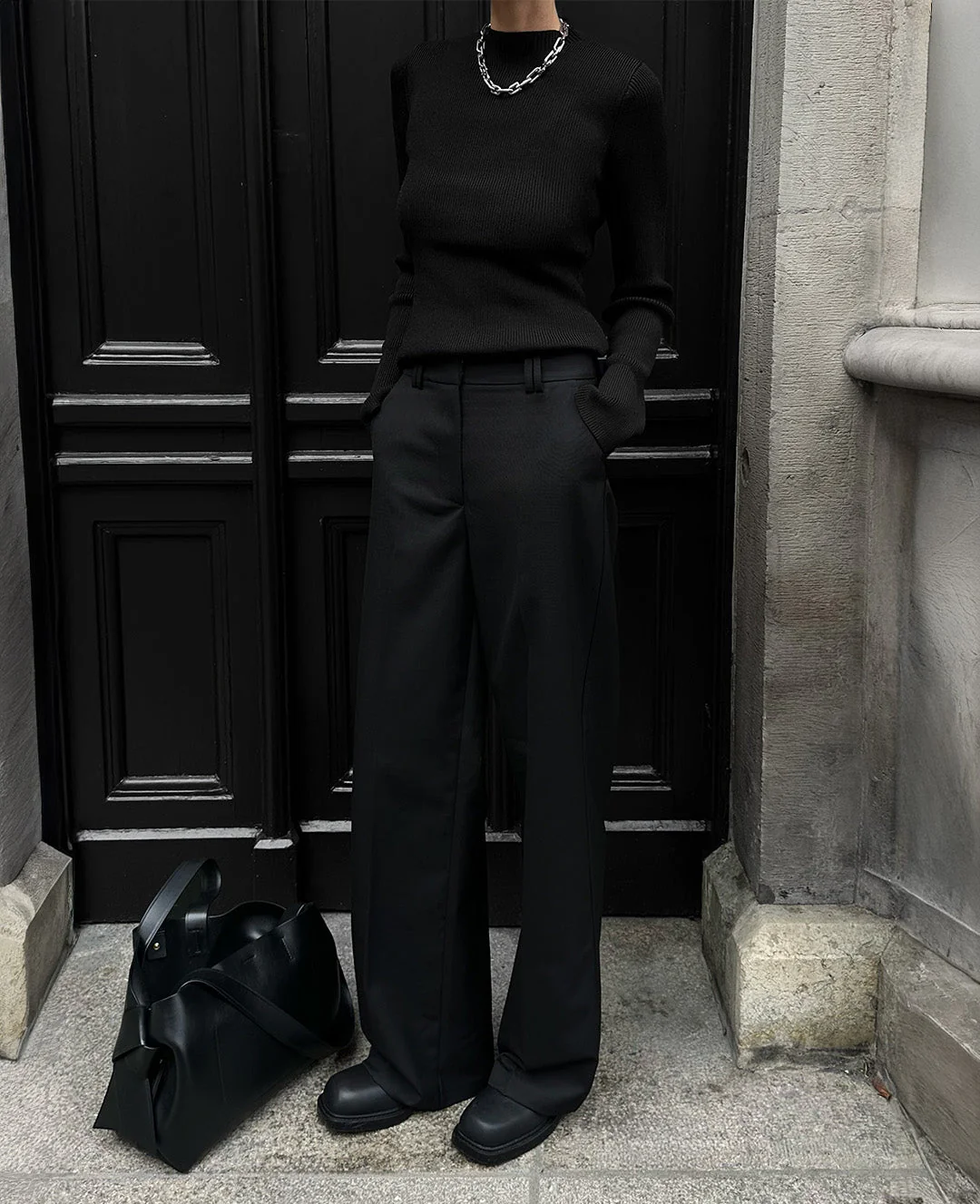 BLAKE PANTS  | twill black